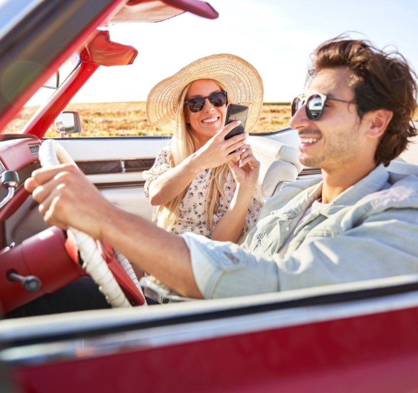 Couple in Car