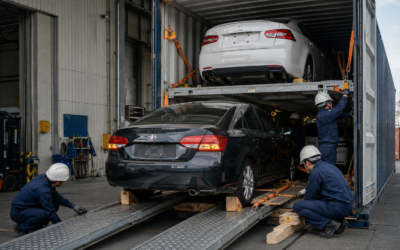 How Container Vanning Works for Japanese Vehicle Exports